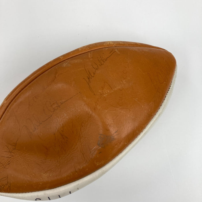 1974 Los Angeles Rams Team Signed Football 45 Sigs PSA DNA COA