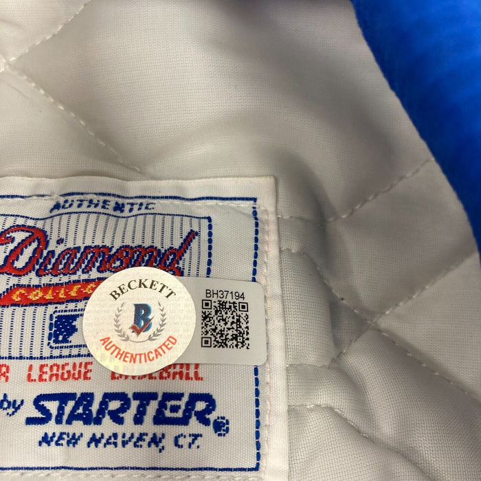 Ron Santo Signed Authentic Chicago Cubs Jacket Beckett Authenticated