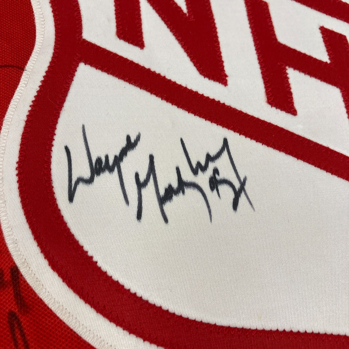 1992 NHL All Star Game Team Signed Authentic CCM Jersey Wayne Gretzky JSA COA