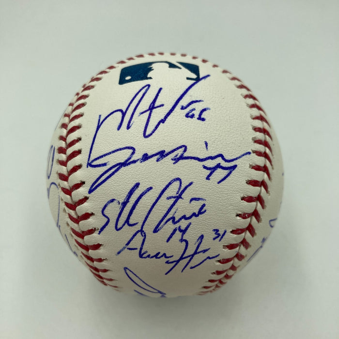 Aaron Judge Rookie 2016 New York Yankees Team Signed MLB Baseball JSA COA