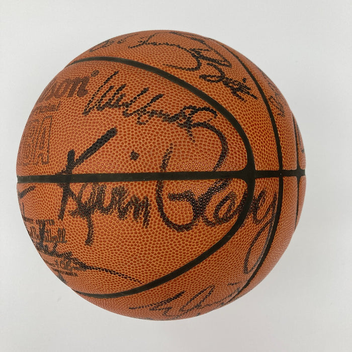 1977-1978 Washington Bullets NBA Champs Team Signed Wilson Game Basketball JSA