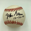 Beautiful John Glenn Single Signed National League Baseball JSA COA NASA