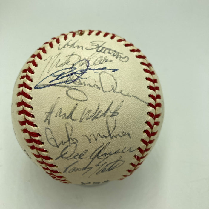 1975 New York Mets Team Signed National League Baseball Tom Seaver JSA COA