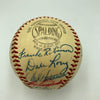 1956 All Star Game Team Signed Baseball Willie Mays Hank Aaron 30 Sigs