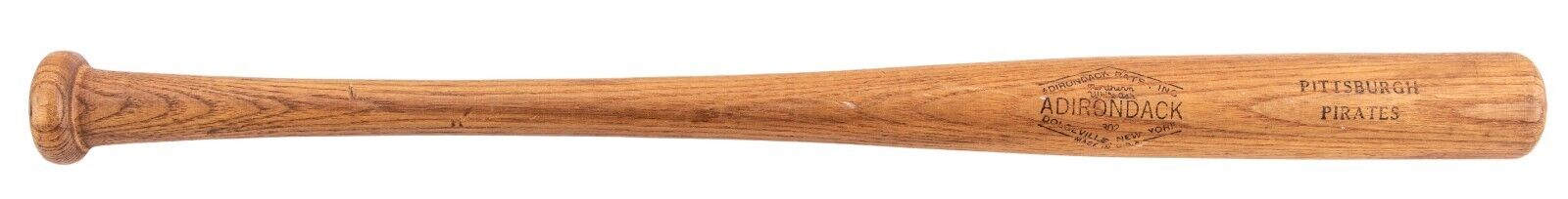 Roberto Clemente Signed Adirondack Pittsburgh Pirates Mini Baseball Bat JSA COA