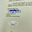 Roger Maris Sandy Koufax Mays Aaron Hall Of Fame Multi Signed Baseball JSA COA