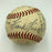 Beautiful Honus Wagner 1942 Pittsburgh Pirates Team Signed Baseball Beckett COA