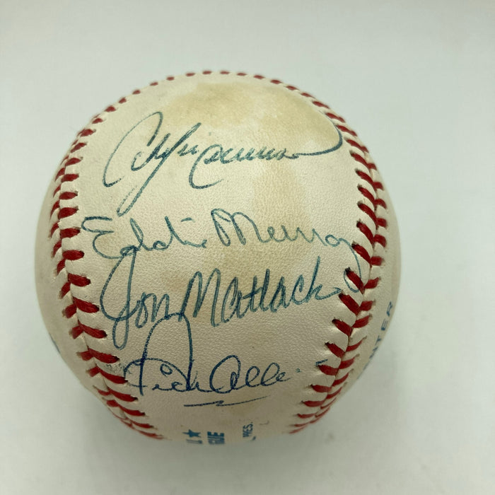 Rookie Of The Year Winners Multi Signed Baseball 11 Sigs JSA COA