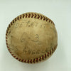 Mickey Lolich Signed Career Win No. 53 Final Out Game Used Baseball Beckett COA