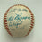 1953 New York Yankees World Series Champs Team Signed Baseball Mickey Mantle JSA