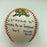 Duke Snider Signed Heavily Inscribed Career STAT Baseball With JSA COA