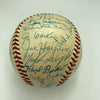 Washington Senators Legends Signed Baseball Moe Berg Goose Goslin 31 Sigs PSA