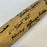 Willie Mays Hank Aaron Negro League Legends Signed Jackie Robinson Bat Beckett