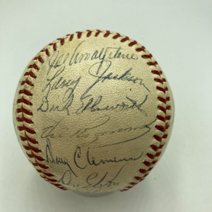 Ernie Banks 1964 Chicago Cubs Team Signed National League Baseball