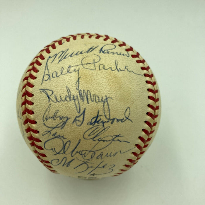 Vintage 1965 California Angels Team Signed Autographed Baseball