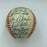 Beautiful 1968 Chicago White Sox Team Signed American League Baseball JSA COA