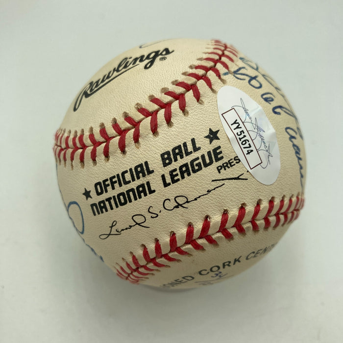 3,000 Hit Club Signed Baseball 13 Sigs Willie Mays Hank Aaron Stan Musial JSA