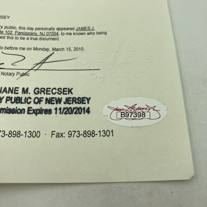 Roberto Clemente 1961 Pittsburgh Pirates Team Signed Baseball JSA COA