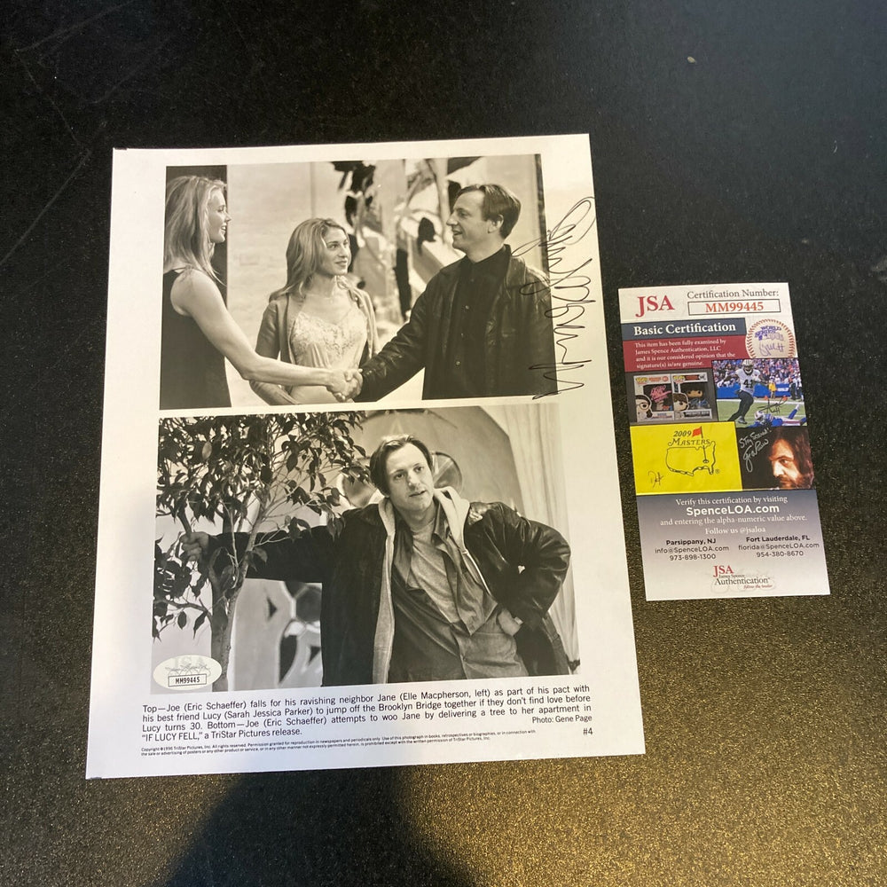 Sarah Jessica Parker Signed Autographed If Lucy Fell 8x10 Photo With JSA COA