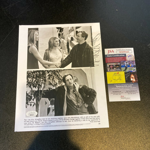 Sarah Jessica Parker Signed Autographed If Lucy Fell 8x10 Photo With JSA COA