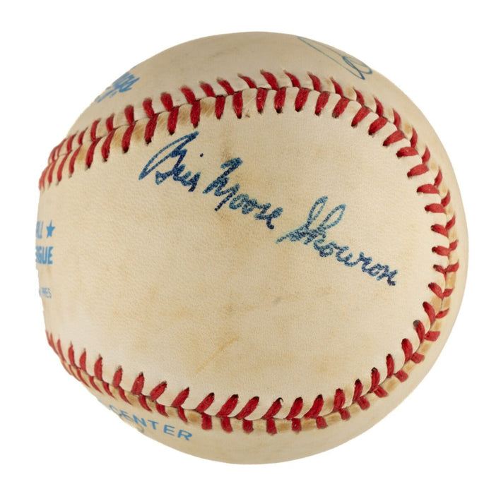 Mickey Mantle & Roger Maris Signed Official American League Baseball JSA COA