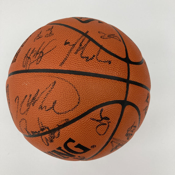 Kobe Bryant Shaq Tim Duncan 2004 All Star Game Team Signed Basketball JSA COA