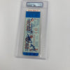 Phil Regan Milt Pappas Signed 1970 NLCS Chicago Cubs Full Ticket PSA DNA