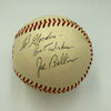 Joe Bellino Signed 1950's American League Cronin Baseball Heisman Trophy JSA