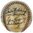 1939 New York Yankees World Series Champs Team Signed Baseball Beckett COA