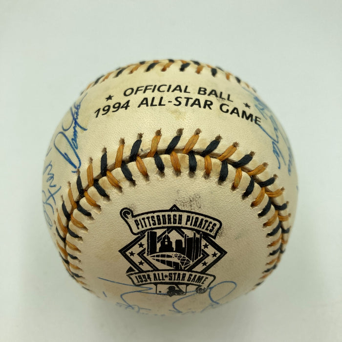 1994 All Star Game National League Team Signed Baseball Barry Bonds PSA DNA COA