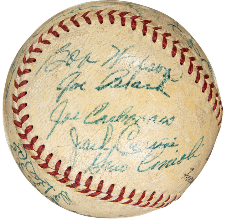 Roberto Clemente Pre Rookie 1954 Montreal Royals Minor League Signed Baseball