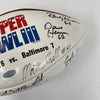 1968 New York Jets Super Bowl Champs Team Signed Wilson Football