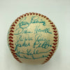 The Finest 1955 Brooklyn Dodgers Team Signed Baseball Jackie Robinson PSA DNA 8