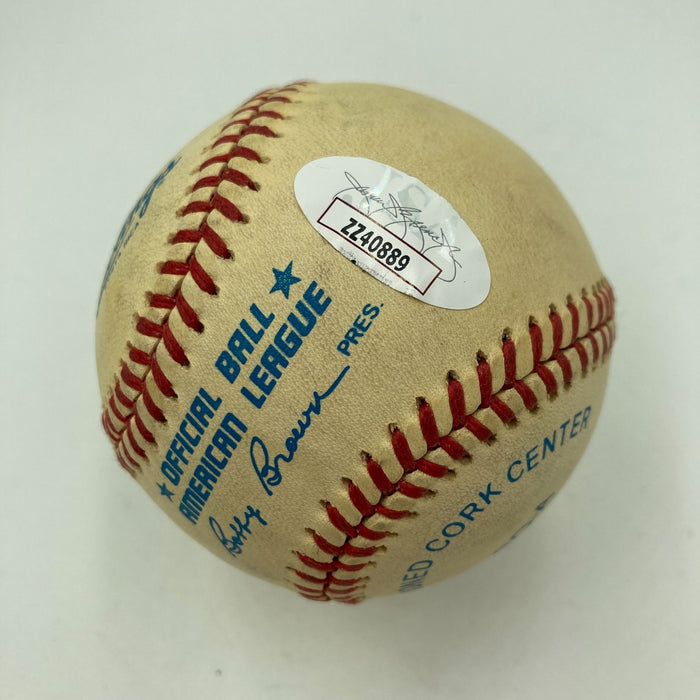 Joe Dimaggio Signed Official American League Baseball JSA COA