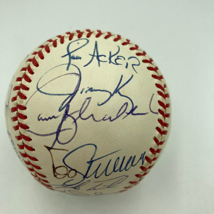 1990's Toronto Blue Jays Team Signed American League Baseball
