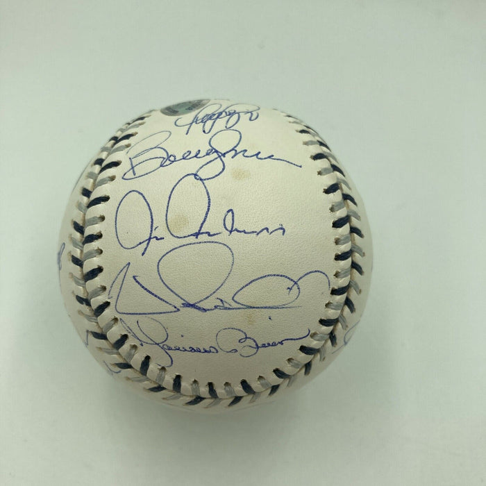 Derek Jeter Mariano Rivera New York Yankees All Time Greats Signed Baseball BAS