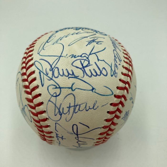 1992 Toronto Blue Jays World Series Champs Team Signed Baseball JSA COA