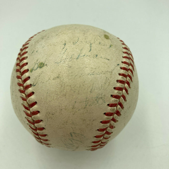 Ted Williams 1950 Boston Red Sox Team Signed American League Baseball