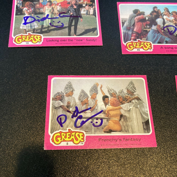 Lot Of (8) Didi Conn Signed Autographed Grease 1978 Paramount Trading Cards