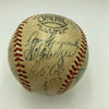 Jackie Robinson 1951 Brooklyn Dodgers Team Signed Baseball PSA DNA