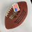 Joe Montana Signed NFL Wilson Game Football UDA Upper Deck Hologram & Bag