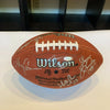 1986 New York Giants Super Bowl Champs Team Signed Wilson NFL Football Steiner