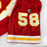 Derrick Thomas Signed Game Used 1998 Pro Bowl Battle Of Gridiron Jersey MEARS 10