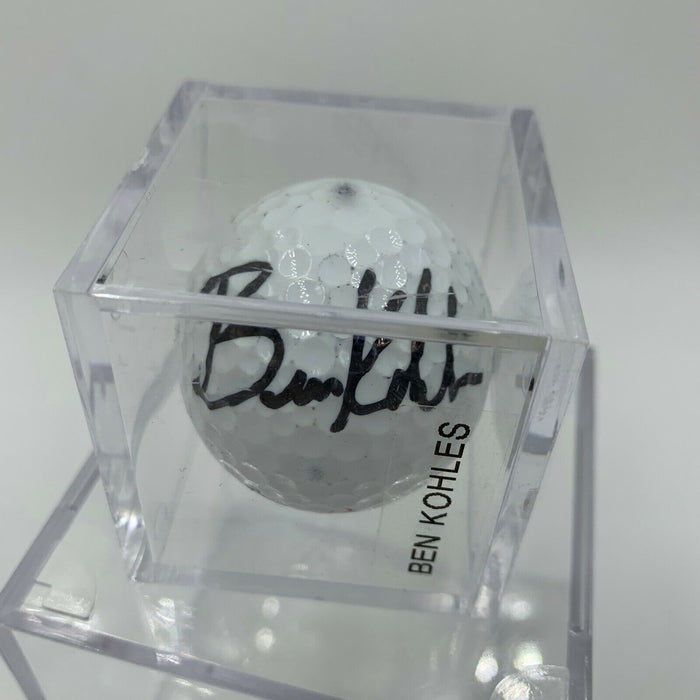 Ben Kohles Signed Autographed Golf Ball PGA With JSA COA