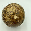 Historic Buffalo vs. Jersey City 1904 Signed Game Used Last Game Trophy Baseball