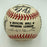 The Finest Willie Mays Signed Heavily Inscribed Career STAT Baseball Beckett COA
