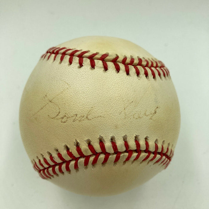 Gordie Howe Signed Autographed National League Baseball With JSA COA NHL