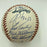 Beautiful Yankees Old Timers Day Signed Baseball Yogi Berra Whitey Ford PSA DNA