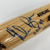 Nolan Ryan Signed Inscribed STATS Game Model Baseball Bat JSA COA