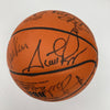 1997-98 Chicago Bulls NBA Champs Team Signed Game Basketball The Last Dance JSA